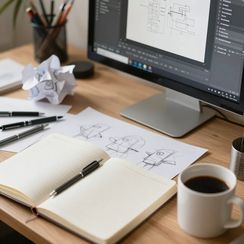 Exhibition catalog design