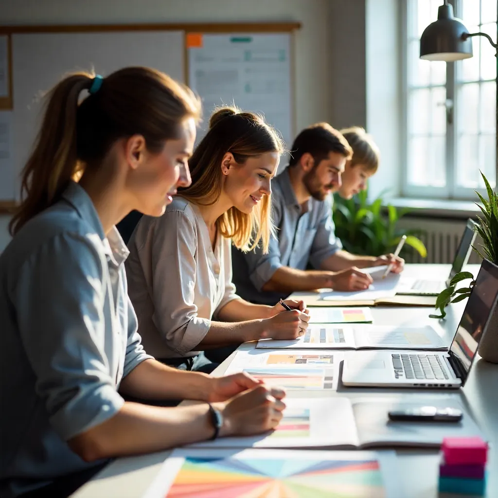 Visual storytelling and content presentation