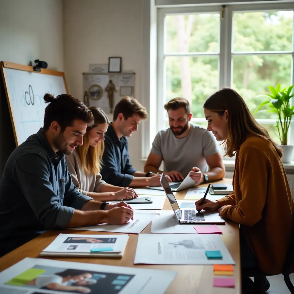 Contemporary editorial design project